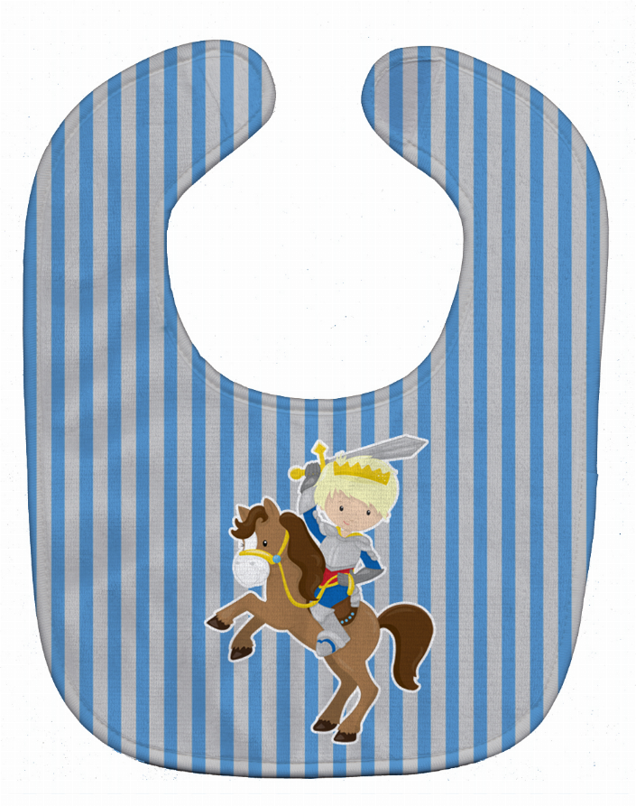 Boy Knight on Horse Baby Bib