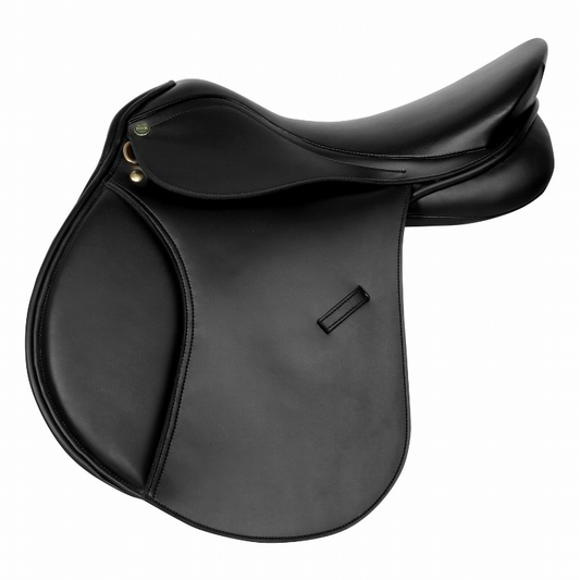 Vegan-X All Purpose Saddle - Color: Black | Size: 18 | Pack Of: 1 | Shape: Regular
