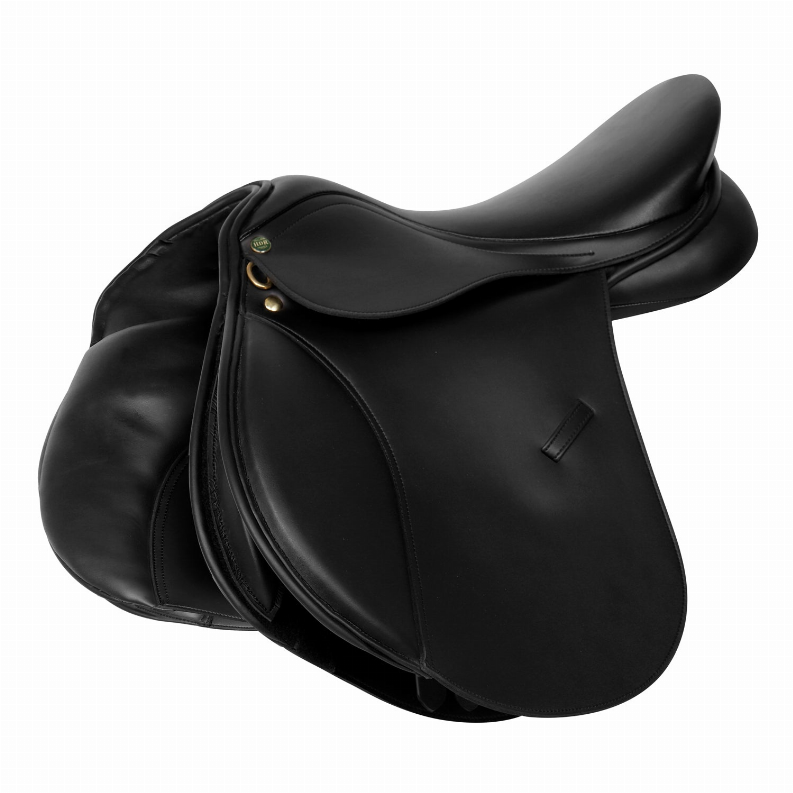 Vegan-X All Purpose Saddle - Color: Black | Size: 18 | Pack Of: 1 | Shape: Regular